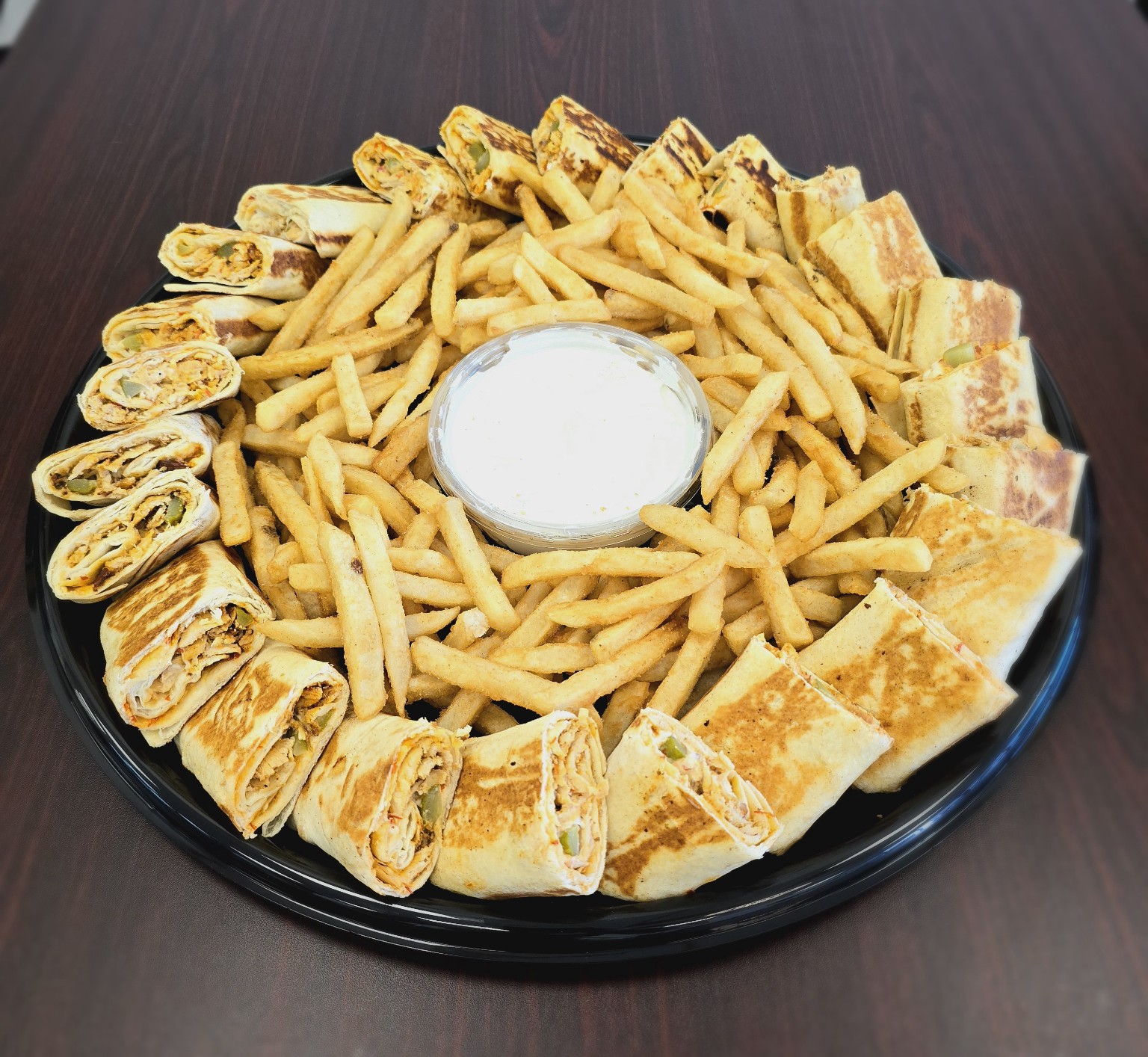 Shawarma wrap tray